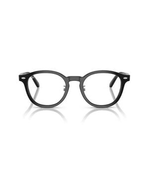 Ray-Ban 49Mm Square Optical Glasses - Black