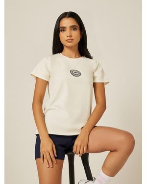 Be Athletica Health Club T-Shirtt - Natural