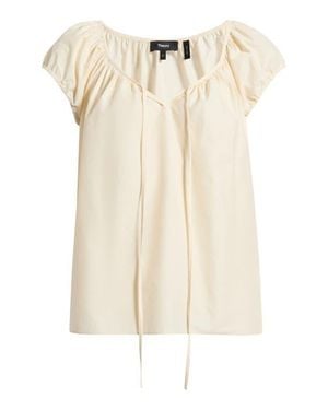 Theory Easy Tie Woven Shirt - Natural