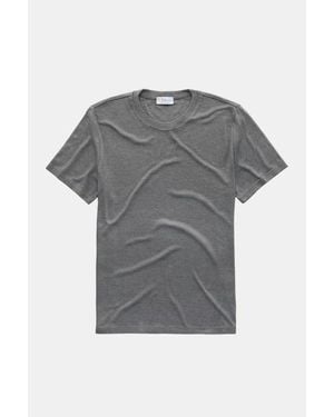 Wolf Vs. Goat (WvG) Heavyweight Viscose Interlock Short Sleeve Crewneck - Gray