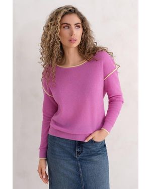 KADA The Awaken Boatneck Long Sleeve - Purple