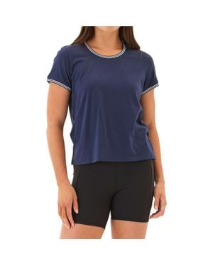 Threads For Thought Jordana Tipped Comfort Jersey T-Shirt - Blue