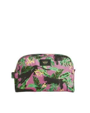 Wouf Large Toiletry Bag - Green