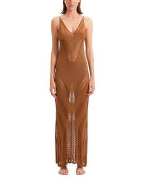 Moeva Mimi Cover Up Dress Resortwear - Natural