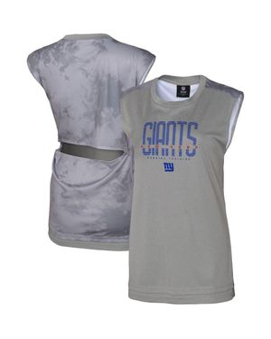 Outerstuff New York Giants No Sweat Tank Top - Gray