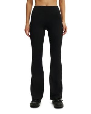 Cotton On Active Ultra Soft Contour Flare - Black