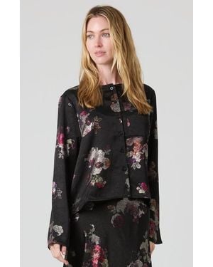 By Tess Collection Olivia Blouse - Black