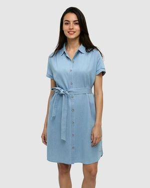 Tentree Tern Dress - Blue