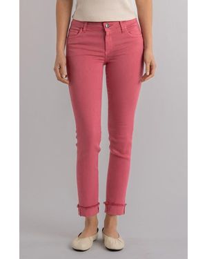 Kut From The Kloth Amy Crop Slim Jeans - Red