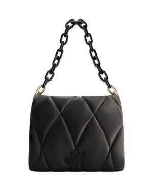 Jason Wu Quilted Chain Shoulder Bag - Black