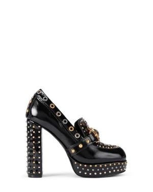 Kurt Geiger Mansion Platform Loafer Pump - Black