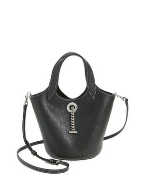 Veronica Beard Anchor Bucket Crossbody Bag - Black