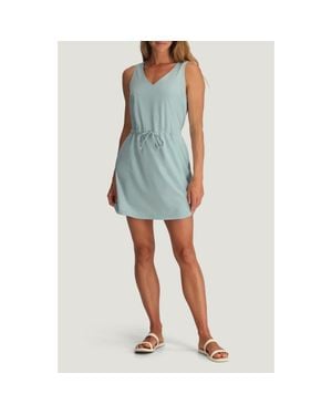 Free Fly Breeze Drawstring Waist Dress - Blue