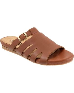 Softwalk Carolina Slide Sandal - Brown