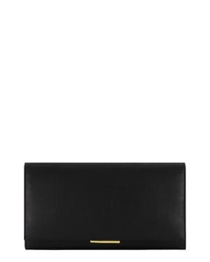 Vince Continental Wallet - Black