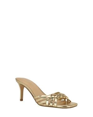 Calvin Klein Wendine Slide Sandal - Metallic