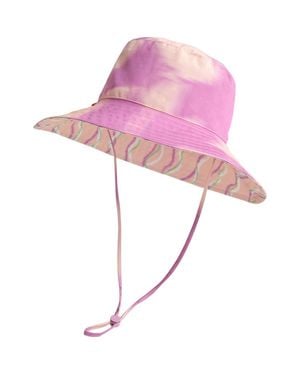 Lost Pattern Frida X Frida's Dream Cotton Reversible Sun Hat - Pink