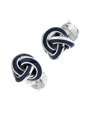 Cufflinks Inc. Love Knot Cuff Links - Blue