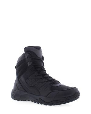 Creative Recreation Tactie Le Leather Combat Boot - Blue