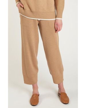 Oyun Easy Fit Cropped Jogger - Natural