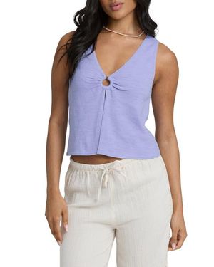 Billabong Veda Crop Tank - Blue