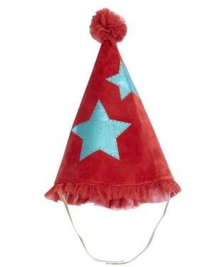 Chasing Fireflies Clown Hat For Kids - Red
