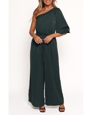 Petal & Pup Hedda Asymmetric Jumpsuit - Green