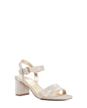 Dune Merisa Ankle Strap Sandal - White