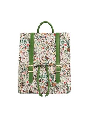 Fable England Garden Floral Buckle Backpack - Green