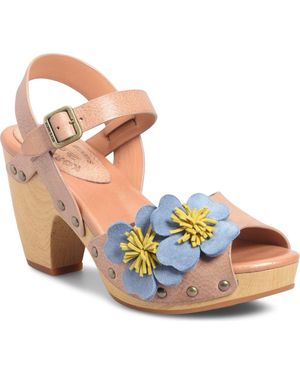 Kork-Ease Garden Platform Sandal - Blue