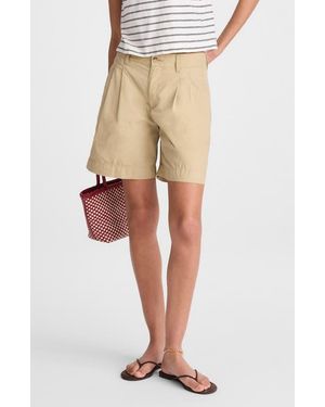 Madewell The Everyday Trouser Shorts - Natural