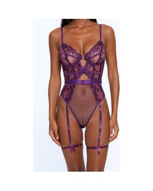 One Empire Jayda Bodysuit - Red