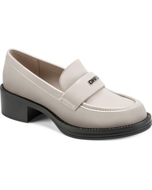 DKNY Civelli Bit Loafer Pump - White