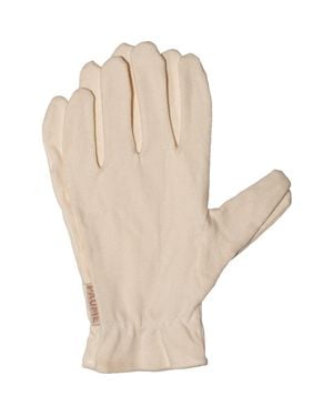 PAUME Cotton Overnight Gloves - Natural