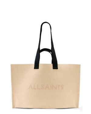 AllSaints Lutece Knit Tote - Natural