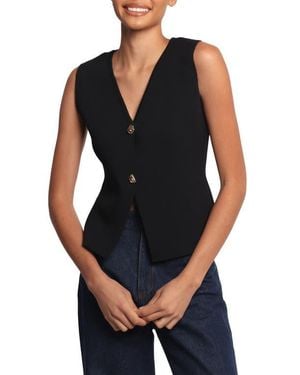 Petal & Pup Everlee Knit Vest - Black