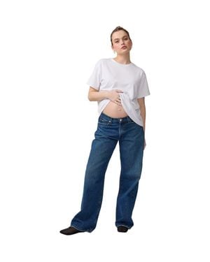 Ingrid & Isabel Short Sleeve Relaxed Tee - Blue