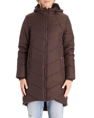 Modern Eternity 3-In-1 Maternity Puffer Jacket - Brown