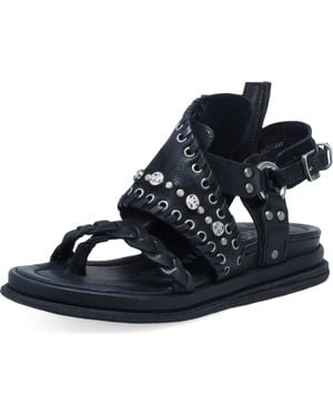 A.s.98 Sullivan Ankle Strap Sandal - Blue