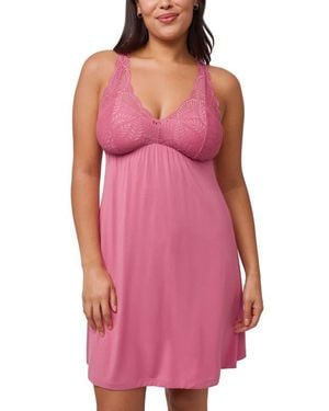 Fleur't Belle Poque Racerback Chemise - Pink