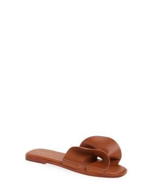 Cecelia New York Wendy Slide Sandal - Brown