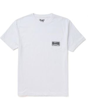 Seager Co. Good Good Pocket Graphic T-Shirt - White