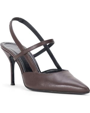 STAUD Sebastian Slingback Sandal - Gray