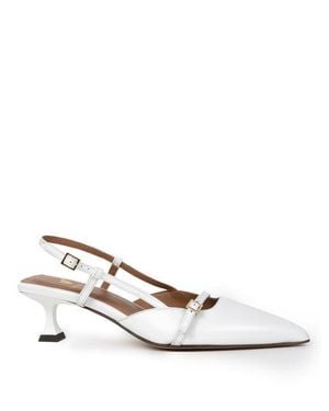 Bobbies Reem Pumps & Mary Janes - White