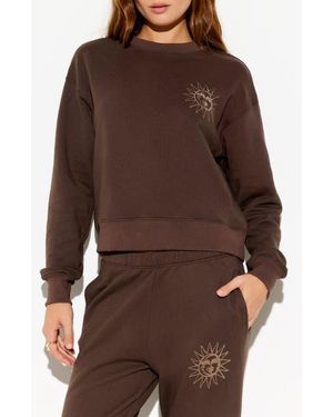 Spiritual Gangster Rise Sublime Cotton Blend Sweatshirt - Brown