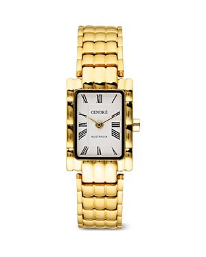 CENDRE Mila Tank Bracelet Watch, 17Mm X 24Mm - Metallic