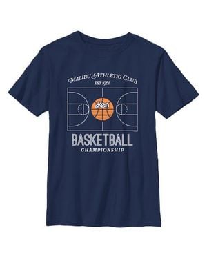 Barbie Boys' Ken Malibu Athletic Club 1961 T-Shirt - Blue
