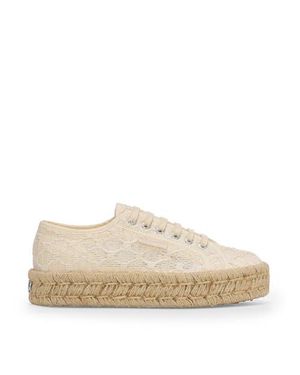 Superga 2740 Platform Crochet Rope - Natural