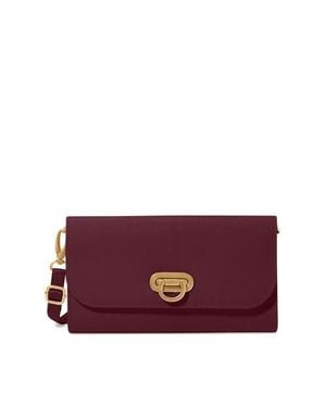 Baggallini Coastal Flip Lock Rfid Phone Wallet Crossbody Bag - Purple