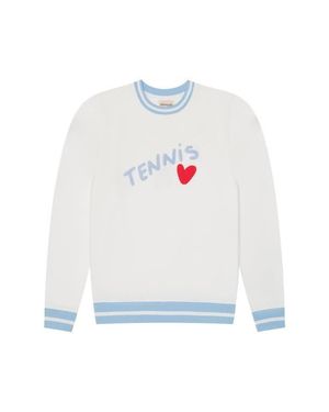 Ellsworth & Ivey Elle Sweatshirt - White
